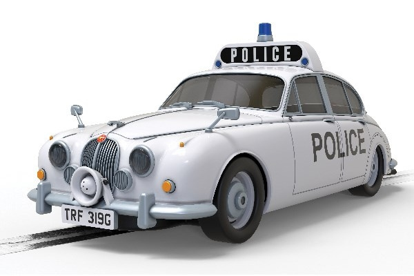 Scalextric Jaguar MK2 - Police Edition 1:32 in de groep SPEELGOED, KINDER- & BABYPRODUCTEN / Op afstand bestuurbaar / Autobanen / Auto\'s bij TP E-commerce Nordic AB (C30512)