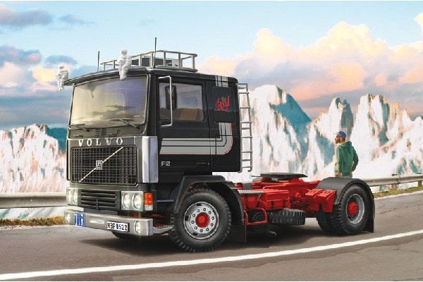 ITALERI 1:24 Volvo F-12 Intercooler m/tillbehör in de groep SPORT, VRIJE TIJD & HOBBY / Hobby / Kunststof modellen / Auto\'s bij TP E-commerce Nordic AB (C30539)