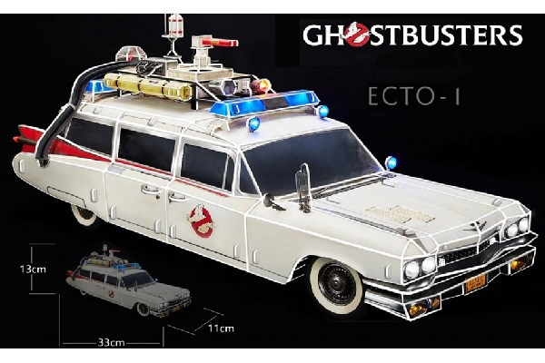 Revell 3D puzzle Ghostbusters Ecto-1 in de groep SPORT, VRIJE TIJD & HOBBY / Hobby / Kunststof modellen / Auto\'s bij TP E-commerce Nordic AB (C30547)