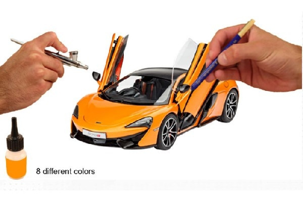 Revell Model Color, Sportscar 8x17ml in de groep SPORT, VRIJE TIJD & HOBBY / Hobby / Hobbykleuren / Babylampen / Kleur ingesteld bij TP E-commerce Nordic AB (C30624)