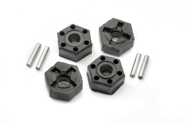 BLACKZON 12MM six angle connector in de groep SPEELGOED, KINDER- & BABYPRODUCTEN / Op afstand bestuurbaar / Reserveonderdelen & Extra accessoires / Blackzon bij TP E-commerce Nordic AB (C30674)