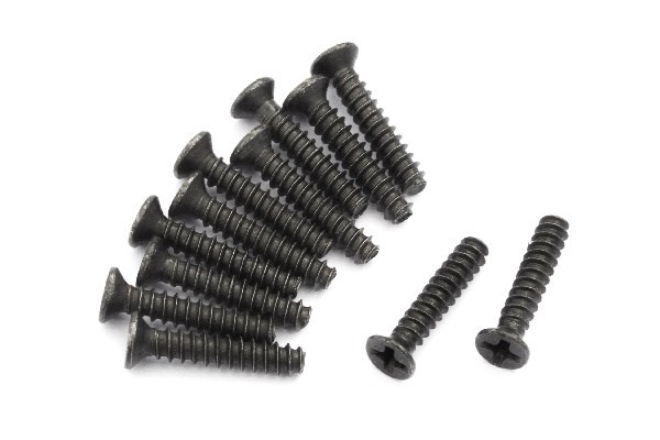 BLACKZON Countersunk Self Tapping Screws KBHO2.3*12mm in de groep SPEELGOED, KINDER- & BABYPRODUCTEN / Op afstand bestuurbaar / Reserveonderdelen & Extra accessoires / Blackzon bij TP E-commerce Nordic AB (C30753)