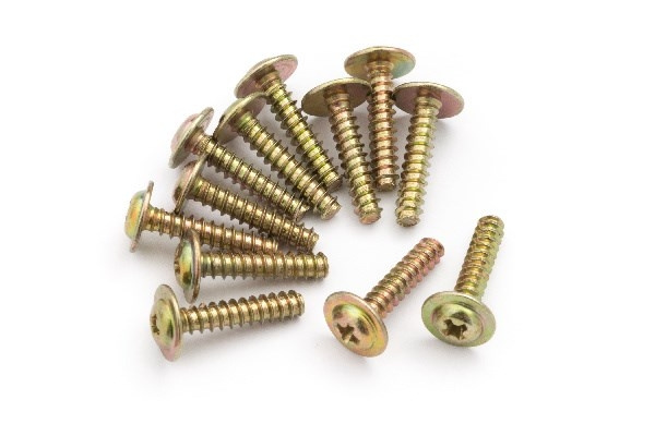 BLACKZON Flange Head Self Tapping Screws PWTHO2.6*12mm in de groep SPEELGOED, KINDER- & BABYPRODUCTEN / Op afstand bestuurbaar / Reserveonderdelen & Extra accessoires / Blackzon bij TP E-commerce Nordic AB (C30754)