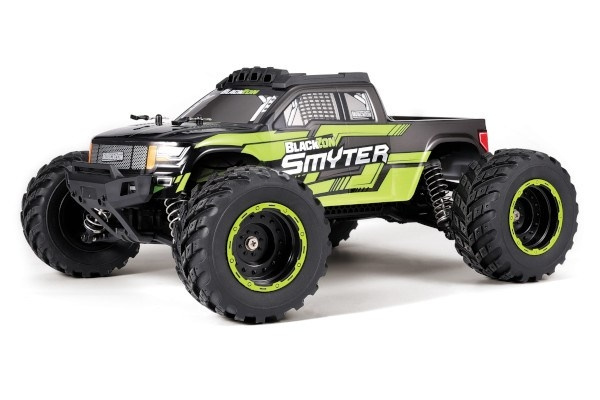 BLACKZON Smyter MT 1/12 4WD Electric Monster Truck - Green in de groep SPEELGOED, KINDER- & BABYPRODUCTEN / Op afstand bestuurbaar / Reserveonderdelen & Extra accessoires / Blackzon bij TP E-commerce Nordic AB (C30774)