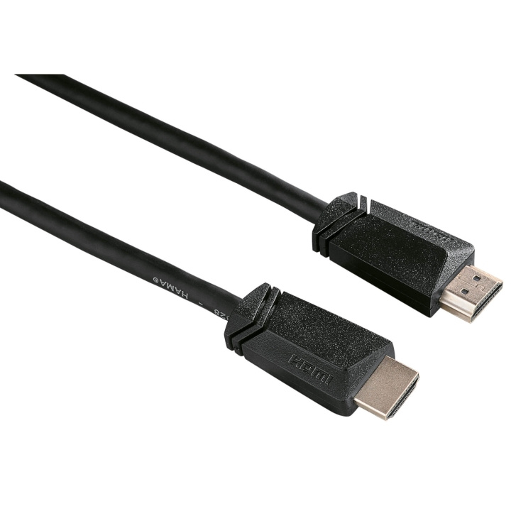 HAMA Kabel HDMI High Speed Svart 3.0m in de groep HOME ELECTRONICS / Kabels & Adapters / HDMI / Kabels bij TP E-commerce Nordic AB (C30868)