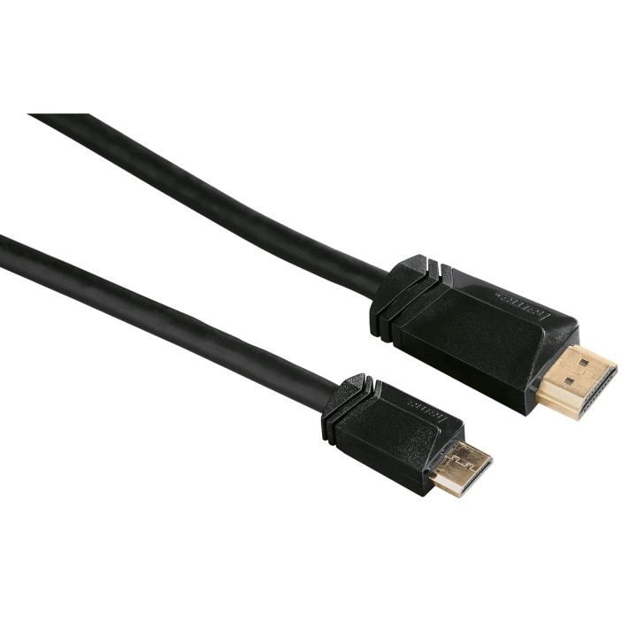 HAMA Kabel HDMI Ethernet HDMI A-HDMI Mini C Svart 1.5m in de groep HOME ELECTRONICS / Kabels & Adapters / HDMI / Kabels bij TP E-commerce Nordic AB (C30875)