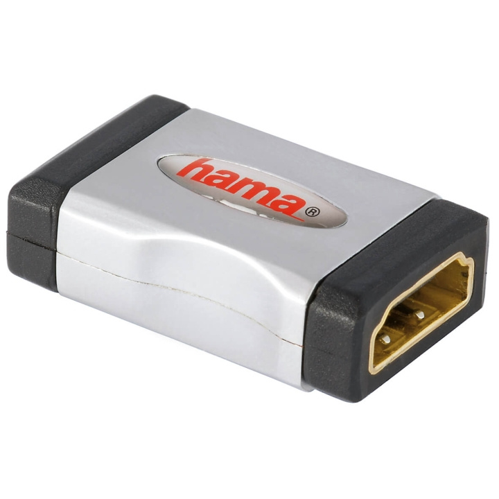 HAMA Adapter HDMI Hona-Hona Guld Svart in de groep HOME ELECTRONICS / Kabels & Adapters / HDMI / Adapters bij TP E-commerce Nordic AB (C30886)