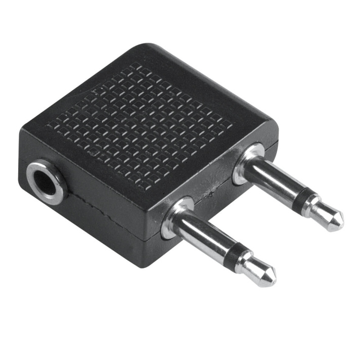 HAMA Adapter Audio 2x3.5mm- 3.5mm 2xHane Mono-Hona Stereo in de groep HOME ELECTRONICS / Kabels & Adapters / Audio Analoog / Adapters bij TP E-commerce Nordic AB (C30899)