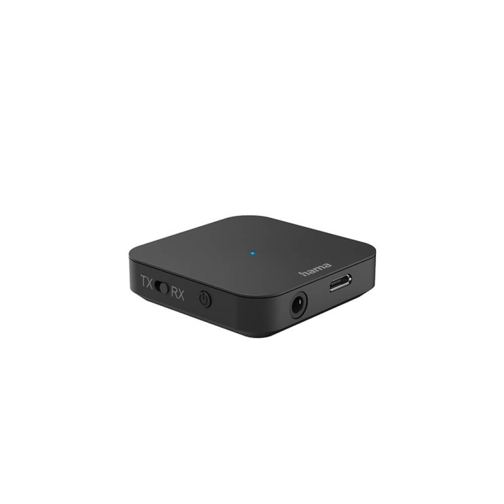 Hama 2-i-1 BT-Sändare/Mottagaradapter Svart in de groep COMPUTERS & RANDAPPARATUUR / Computeraccessoires / Bluetooth-adapters bij TP E-commerce Nordic AB (C30951)