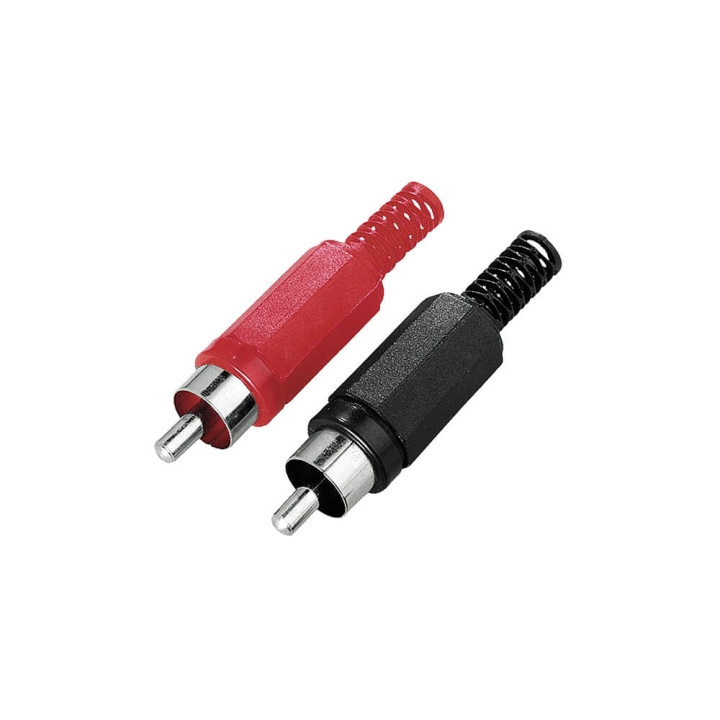 Hama Hane RCA Lödbar Hane 2-pack in de groep HOME ELECTRONICS / Kabels & Adapters / RCA / Adapters bij TP E-commerce Nordic AB (C31035)