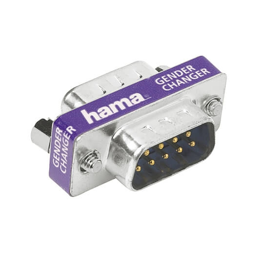 HAMA Adapter 9pinD-9pinD Hane-Hane in de groep COMPUTERS & RANDAPPARATUUR / Computerkabels / VGA / Adapters bij TP E-commerce Nordic AB (C31081)