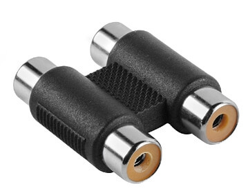 HAMA Adapter 2xRCA-2xRCA 2xHona-2xHona ST in de groep HOME ELECTRONICS / Kabels & Adapters / RCA / Adapters bij TP E-commerce Nordic AB (C31100)