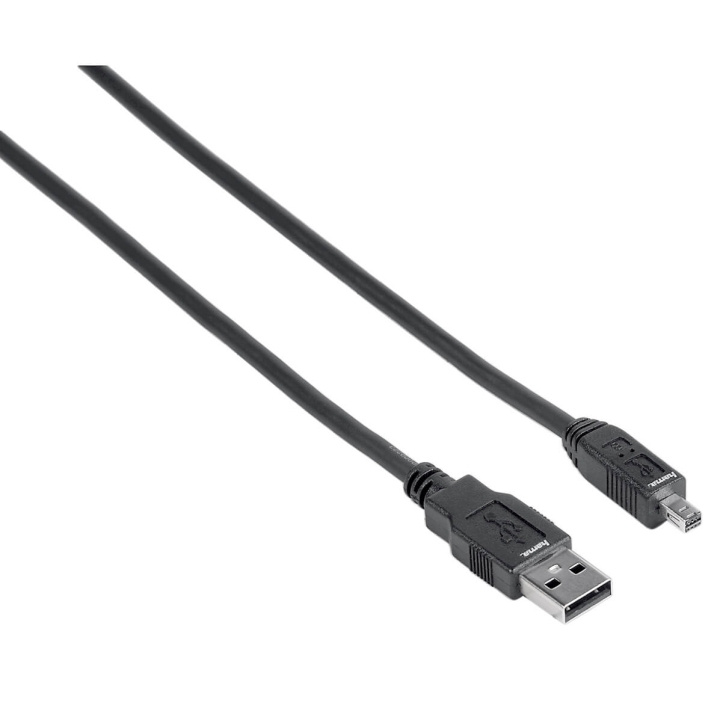 HAMA Kabel USB A - Mini 1,8m USB B6 in de groep COMPUTERS & RANDAPPARATUUR / Computerkabels / USB / Mini-USB / Kabels bij TP E-commerce Nordic AB (C31156)