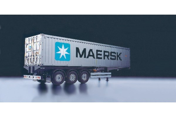 TAMIYA 1/14 40ft MAERSK container m. semi trailer in de groep SPEELGOED, KINDER- & BABYPRODUCTEN / Op afstand bestuurbaar / Overige RC bij TP E-commerce Nordic AB (C31489)