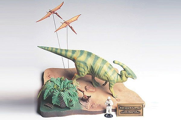 TAMIYA 1/35 Parasaurolophus Diorama in de groep SPORT, VRIJE TIJD & HOBBY / Hobby / Kunststof modellen / Figuren bij TP E-commerce Nordic AB (C31495)