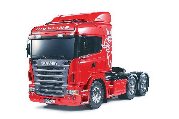 TAMIYA 1/14 Scania R620 6x4 Highliner in de groep SPEELGOED, KINDER- & BABYPRODUCTEN / Op afstand bestuurbaar / Afstand bestuurbare auto\'s bij TP E-commerce Nordic AB (C31499)