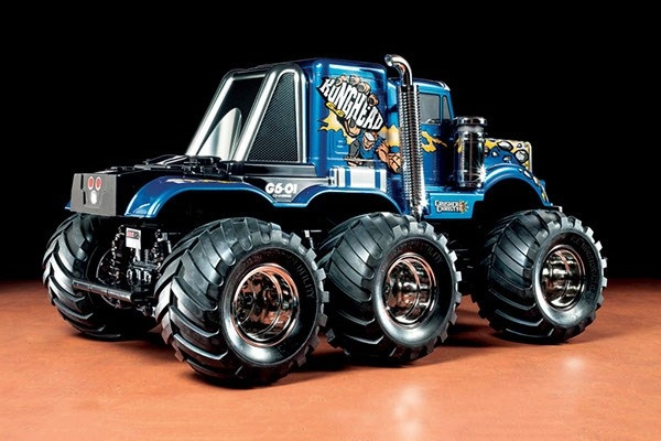 TAMIYA 1/18 R/C Konghead 6x6 (G6-01) in de groep SPEELGOED, KINDER- & BABYPRODUCTEN / Op afstand bestuurbaar / Afstand bestuurbare auto\'s bij TP E-commerce Nordic AB (C31524)