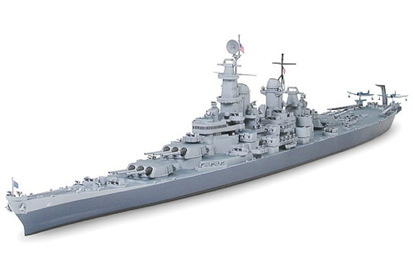 TAMIYA 1/700 U.S. Battleship Missouri in de groep SPORT, VRIJE TIJD & HOBBY / Hobby / Kunststof modellen / Militaire voertuigen (land) bij TP E-commerce Nordic AB (C31535)