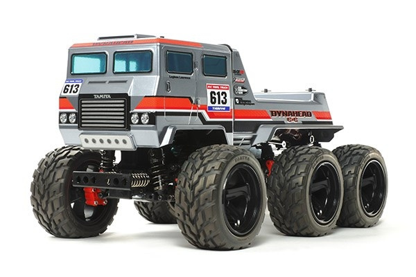 TAMIYA 1/18 R/C Dynahead 6x6 (G6-01TR) in de groep SPEELGOED, KINDER- & BABYPRODUCTEN / Op afstand bestuurbaar / Afstand bestuurbare auto\'s bij TP E-commerce Nordic AB (C31561)