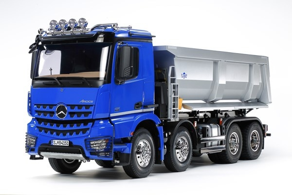 TAMIYA 1/14 R/C Mercedes-Benz Arocs 4151 8x4 Tipper Truck in de groep SPEELGOED, KINDER- & BABYPRODUCTEN / Op afstand bestuurbaar / Overige RC bij TP E-commerce Nordic AB (C31597)