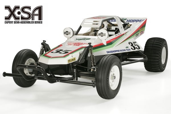 TAMIYA 1/10 X-SA Grasshopper in de groep SPEELGOED, KINDER- & BABYPRODUCTEN / Op afstand bestuurbaar / Afstand bestuurbare auto\'s bij TP E-commerce Nordic AB (C31604)