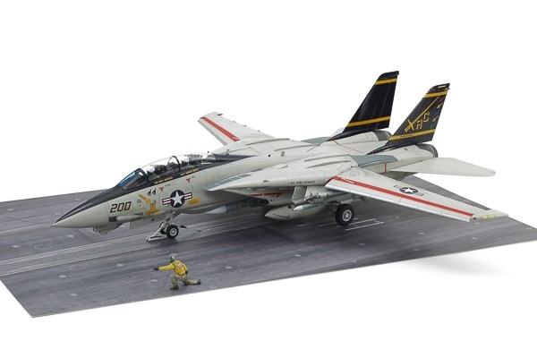 TAMIYA 1/48 Grumman F-14A Tomcat™ (Late Model) in de groep SPORT, VRIJE TIJD & HOBBY / Hobby / Kunststof modellen / Vliegtuigen/helikopters bij TP E-commerce Nordic AB (C31609)