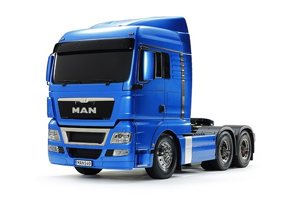 TAMIYA 1/14 Man TGX 26.540 6x4 XLX (Light Metallic Blue) in de groep SPEELGOED, KINDER- & BABYPRODUCTEN / Op afstand bestuurbaar / Overige RC bij TP E-commerce Nordic AB (C31615)