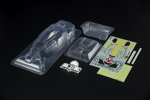 TAMIYA 1/10 Scale R/C Super Avante Body Parts Set in de groep SPEELGOED, KINDER- & BABYPRODUCTEN / Op afstand bestuurbaar / Reserveonderdelen & Extra accessoires / TAMIYA bij TP E-commerce Nordic AB (C31618)