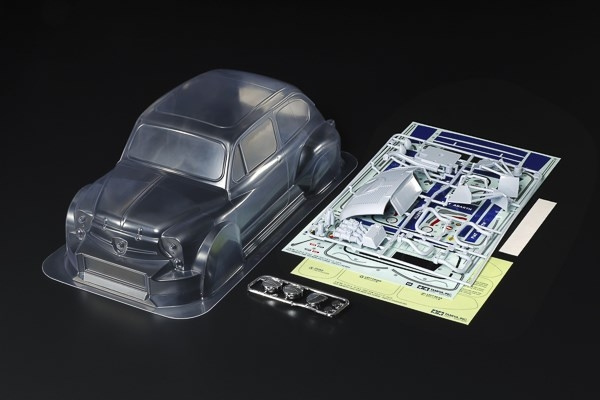 TAMIYA 1/10 Scale R/C Fiat Abarth 1000 TCR Body Parts Set in de groep SPEELGOED, KINDER- & BABYPRODUCTEN / Op afstand bestuurbaar / Reserveonderdelen & Extra accessoires / TAMIYA bij TP E-commerce Nordic AB (C31755)