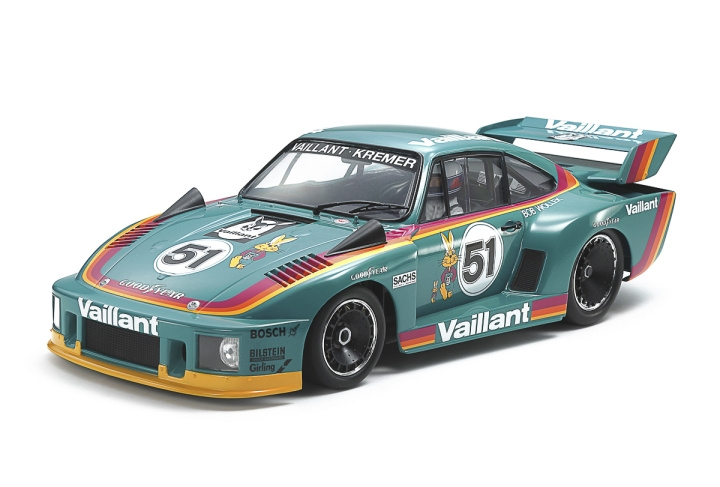 TAMIYA 1/20 Porsche 935 Vaillant in de groep SPORT, VRIJE TIJD & HOBBY / Hobby / Kunststof modellen / Auto\'s bij TP E-commerce Nordic AB (C31759)