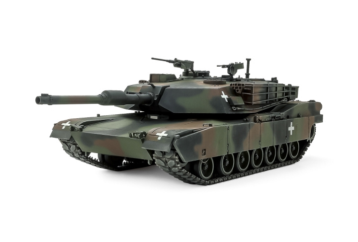 TAMIYA 1/35 M1A1 Abrams Ukraine in de groep SPORT, VRIJE TIJD & HOBBY / Hobby / Kunststof modellen / Militaire voertuigen (land) bij TP E-commerce Nordic AB (C31762)