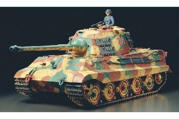 TAMIYA 1/16 R/C KING TIGER w/Option Kit in de groep SPEELGOED, KINDER- & BABYPRODUCTEN / Op afstand bestuurbaar / Overige RC bij TP E-commerce Nordic AB (C31781)