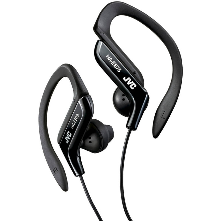 JVC Hörlur In-Ear Sports Svart HA-EB75 in de groep HOME ELECTRONICS / Audio & Beeld / Koptelefoon & Accessoires / Koptelefoon bij TP E-commerce Nordic AB (C32116)