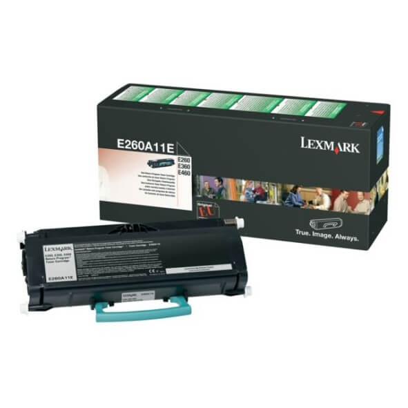 Lexmark Toner E260A11E Svart, Return in de groep COMPUTERS & RANDAPPARATUUR / Printers & Accessoires / Inkt & Toner / Toner / Lexmark bij TP E-commerce Nordic AB (C32170)