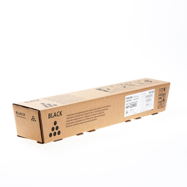 Ricoh Toner 841925 MP C2503 Svart in de groep COMPUTERS & RANDAPPARATUUR / Printers & Accessoires / Inkt & Toner / Toner / Anderen bij TP E-commerce Nordic AB (C32211)