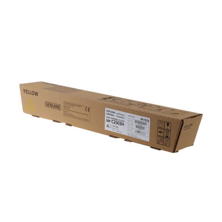 Ricoh Toner 841926 MP C2503H Gul in de groep COMPUTERS & RANDAPPARATUUR / Printers & Accessoires / Inkt & Toner / Toner / Anderen bij TP E-commerce Nordic AB (C32212)