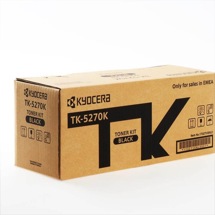 Kyocera Toner 1T02TV0NL0 TK-5270 Svart in de groep COMPUTERS & RANDAPPARATUUR / Printers & Accessoires / Inkt & Toner / Toner / Kyocera bij TP E-commerce Nordic AB (C32256)