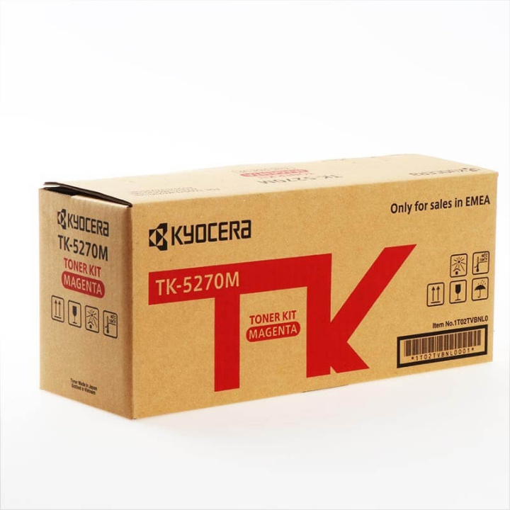 Kyocera Toner 1T02TVBNL0 TK-5270 Magenta in de groep COMPUTERS & RANDAPPARATUUR / Printers & Accessoires / Inkt & Toner / Toner / Kyocera bij TP E-commerce Nordic AB (C32258)