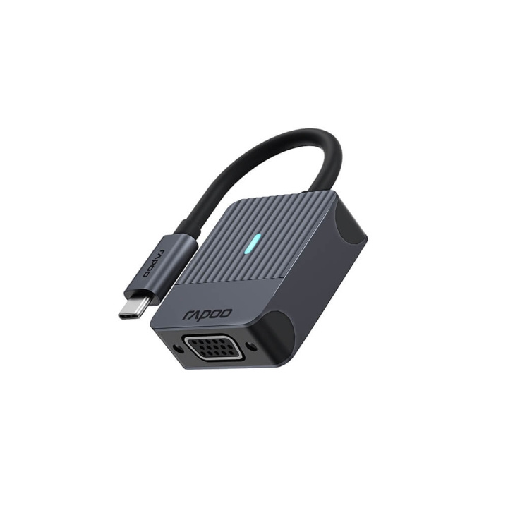 Rapoo Adapter USB-C UCA-1003 USB-C till VGA in de groep COMPUTERS & RANDAPPARATUUR / Computerkabels / VGA / Adapters bij TP E-commerce Nordic AB (C32269)