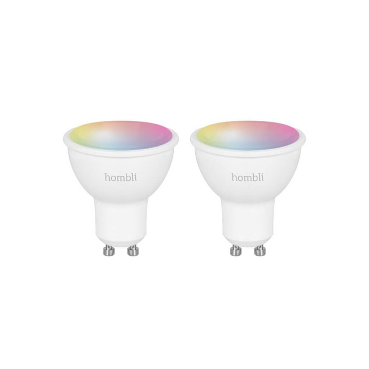Hombli Smart Spot GU10 5W RGB Promo 2-Pack CCT in de groep HOME ELECTRONICS / Verlichting / LED-lampen bij TP E-commerce Nordic AB (C32285)