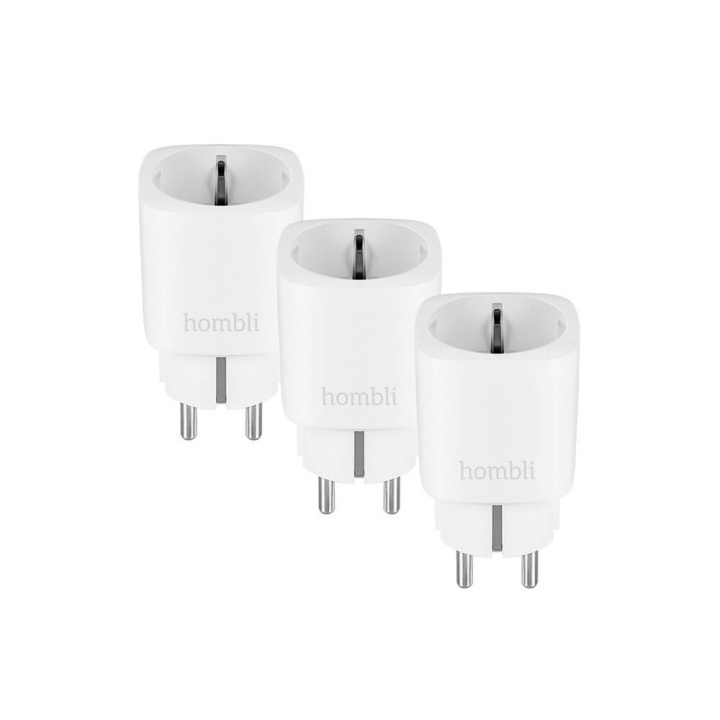 Hombli EU Smart Plug Promo Pack 2+1 Vit in de groep HUISHOUDEN & TUIN / Smart home / Smart plugs bij TP E-commerce Nordic AB (C32305)