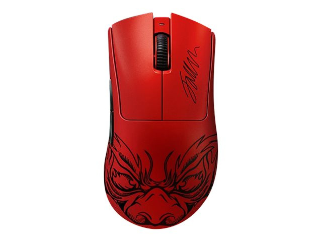 Razer USA Razer DeathAdder V3 Pro Optisk Trådløs Kabling Sort Rød in de groep COMPUTERS & RANDAPPARATUUR / GAMING / Muizen bij TP E-commerce Nordic AB (C32465)