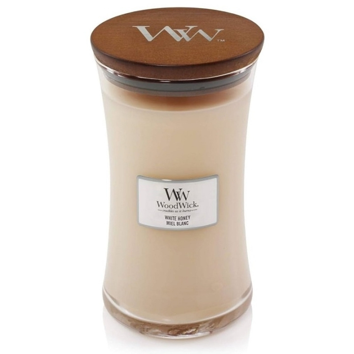 WoodWick Large - White Honey in de groep BEAUTY & HEALTH / Geuren & Parfum / Overige geuren / Geurkaarsen bij TP E-commerce Nordic AB (C32518)