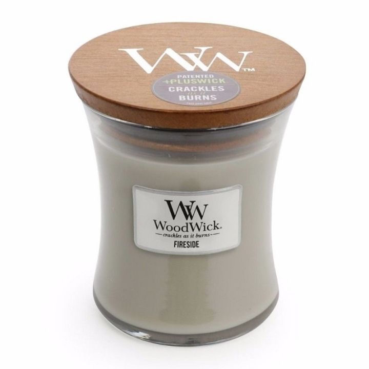 WoodWick Medium - Fireside in de groep BEAUTY & HEALTH / Geuren & Parfum / Overige geuren / Geurkaarsen bij TP E-commerce Nordic AB (C32521)