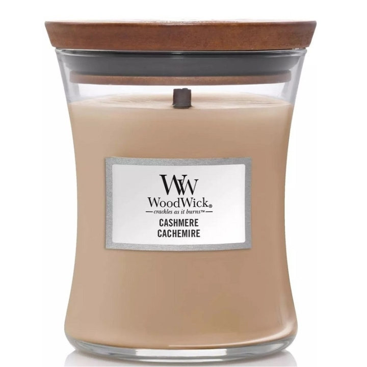 WoodWick Medium - Cashmere in de groep BEAUTY & HEALTH / Geuren & Parfum / Overige geuren / Geurkaarsen bij TP E-commerce Nordic AB (C32527)