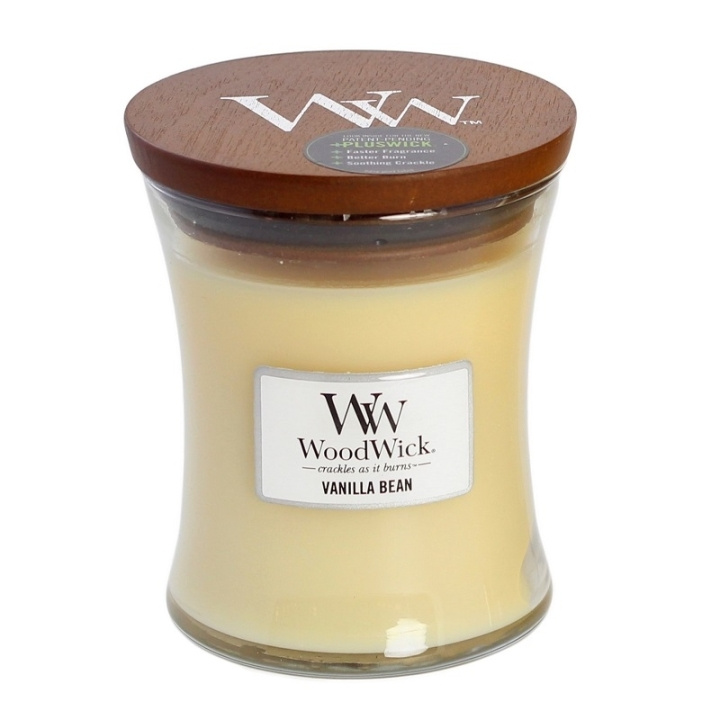 WoodWick Medium - Vanilla Bean in de groep BEAUTY & HEALTH / Geuren & Parfum / Overige geuren / Geurkaarsen bij TP E-commerce Nordic AB (C32529)