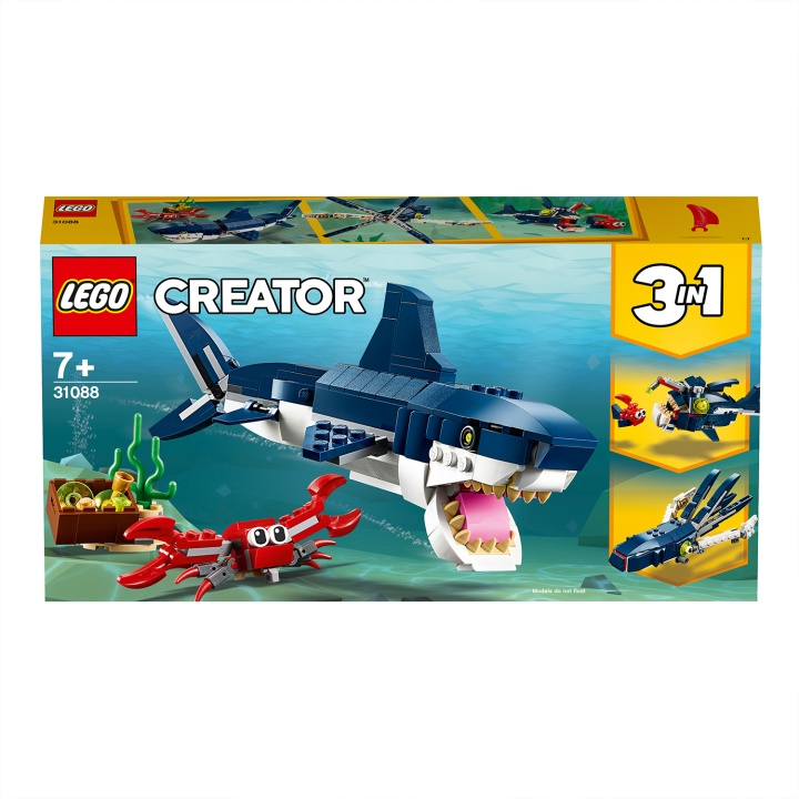 LEGO Creator 31088 - Deep Sea Creatures in de groep SPEELGOED, KINDER- & BABYPRODUCTEN / Speelgoed / Bouwspeelgoed / Lego bij TP E-commerce Nordic AB (C32716)