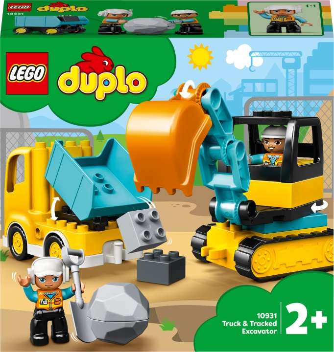 LEGO DUPLO Town 10931 - Lastbil och grävmaskin in de groep SPEELGOED, KINDER- & BABYPRODUCTEN / Speelgoed / Bouwspeelgoed / Lego bij TP E-commerce Nordic AB (C32718)
