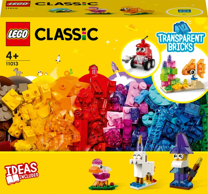 LEGO Classic 11013 - Creative Transparent Bricks in de groep SPEELGOED, KINDER- & BABYPRODUCTEN / Speelgoed / Bouwspeelgoed / Lego bij TP E-commerce Nordic AB (C32722)