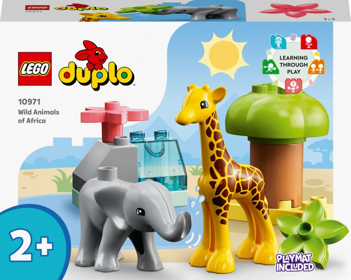 LEGO DUPLO Town 10971 - Afrikas vilda djur in de groep SPEELGOED, KINDER- & BABYPRODUCTEN / Speelgoed / Bouwspeelgoed / Lego bij TP E-commerce Nordic AB (C32742)